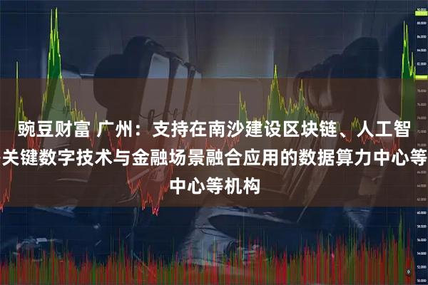 豌豆财富 广州：支持在南沙建设区块链、人工智能等关键数字技术与金融场景融合应用的数据算力中心等机构